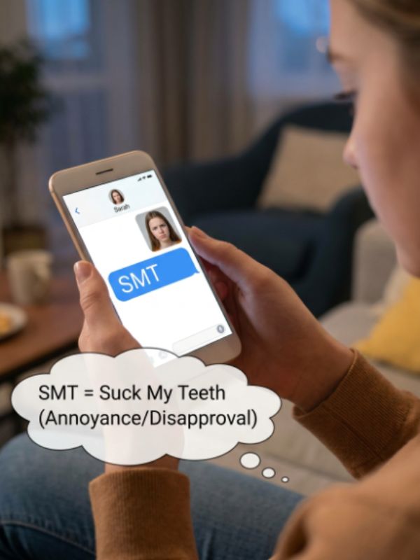 SMT Meaning in Chat From a Girl