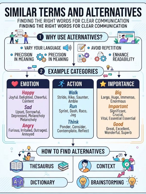 Similar Terms and Alternatives