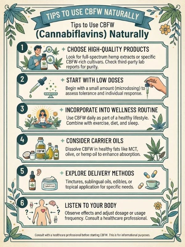 Tips to Use CBFW Naturally