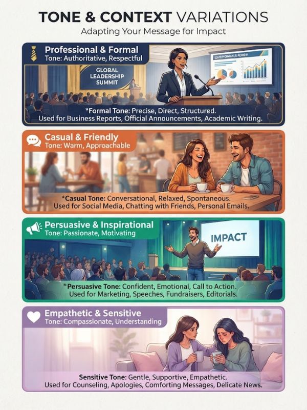 Tone & Context Variations