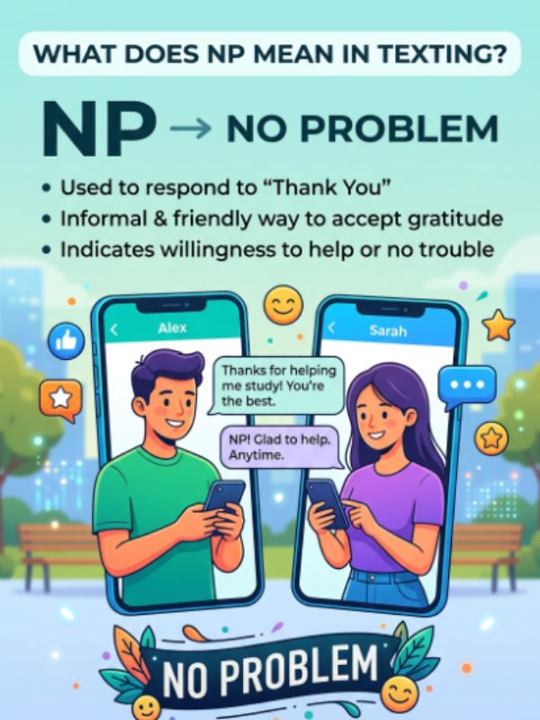What Does NP Mean in Texting?