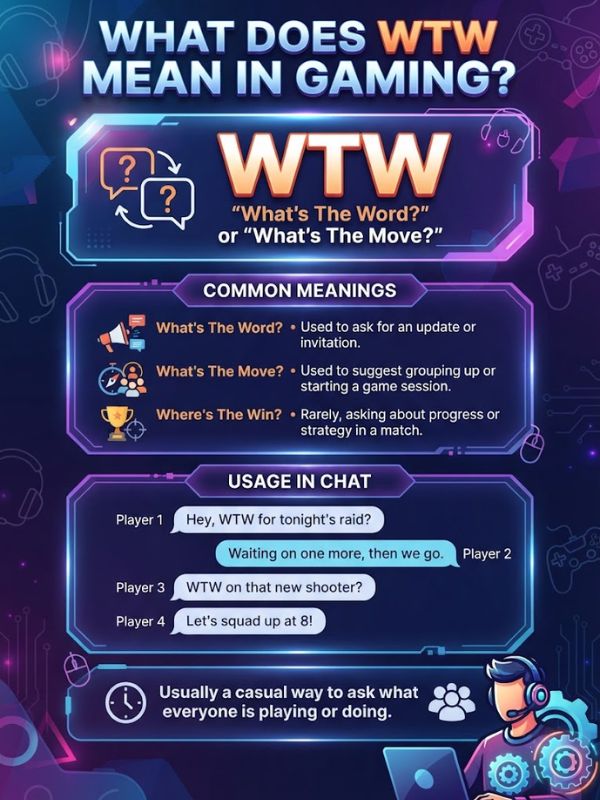 What Does WTW Mean in Gaming