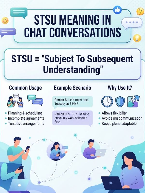 💬 STSU Meaning in Chat Conversations