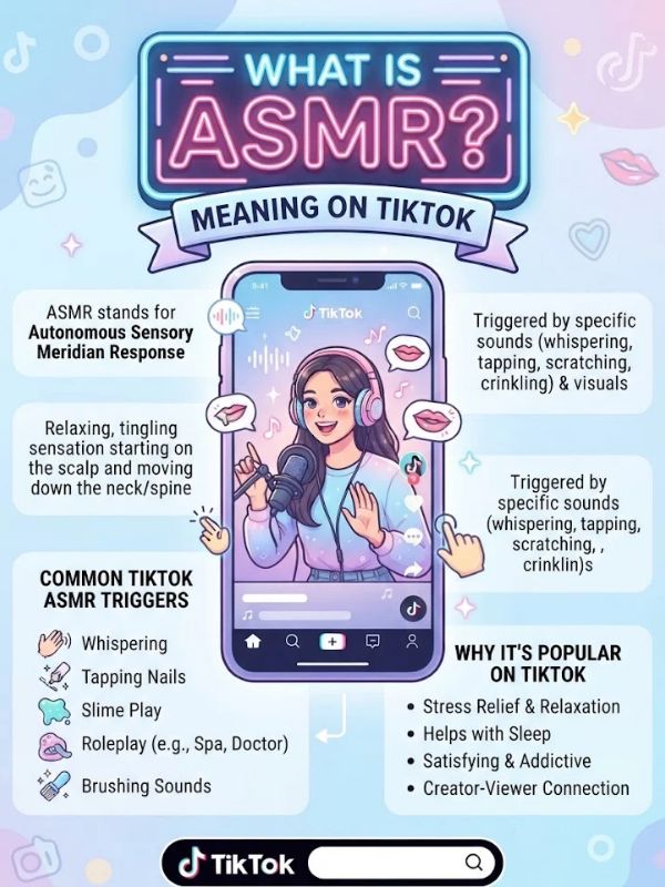 ASMR Meaning on TikTok