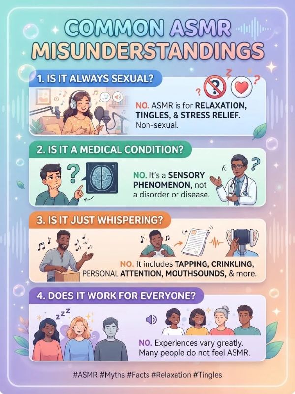Common ASMR Misunderstandings