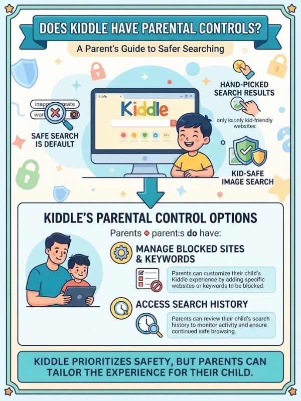 Does Kiddle Have Parental Controls?