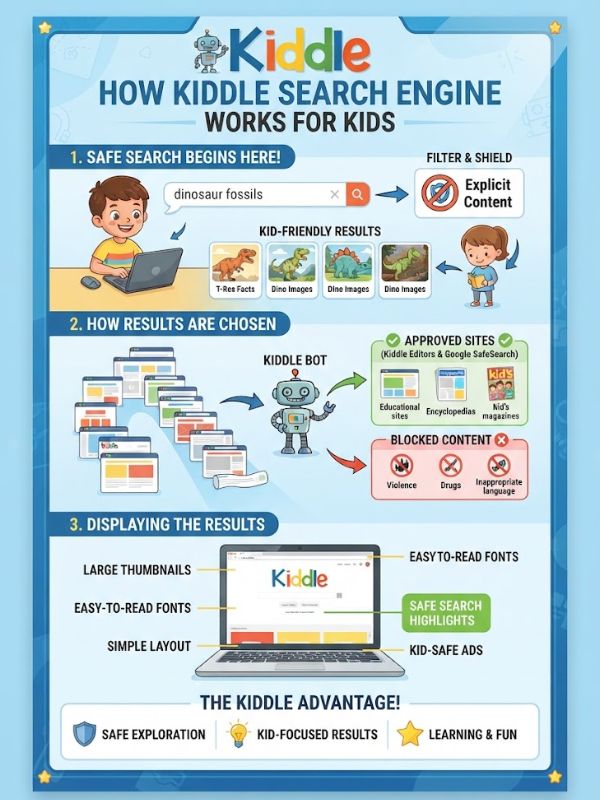 How Does the Kiddle Search Engine for Kids Work