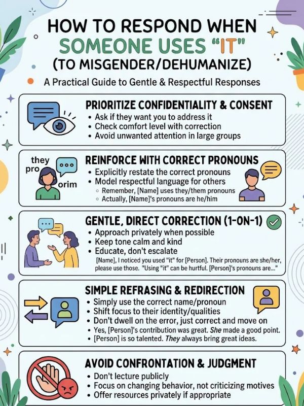 How to Respond When Someone Uses It