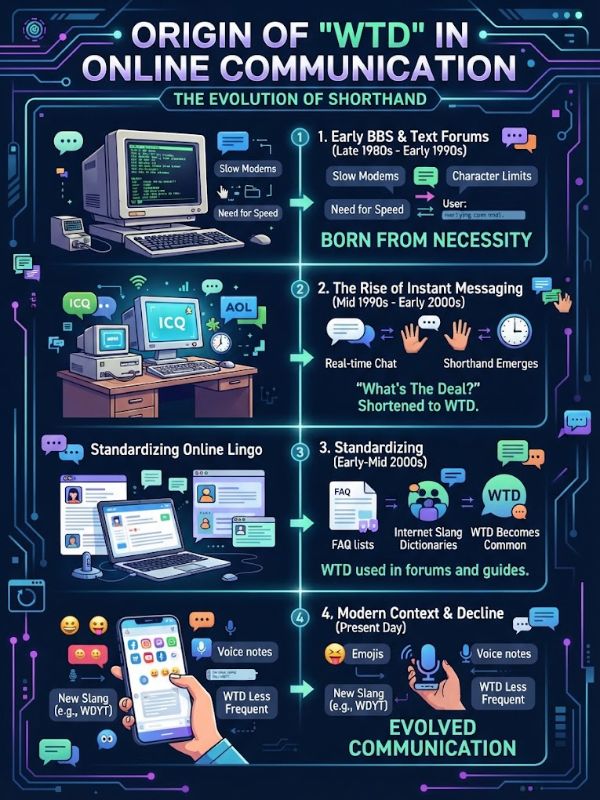 Origin of WTD in Online Communication