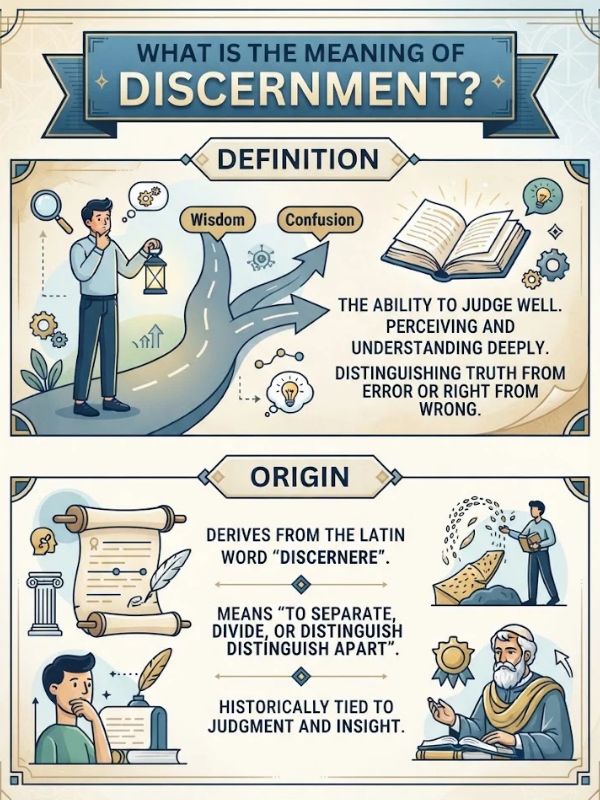 What Is the Meaning of Discernment? (Definition and Origin)