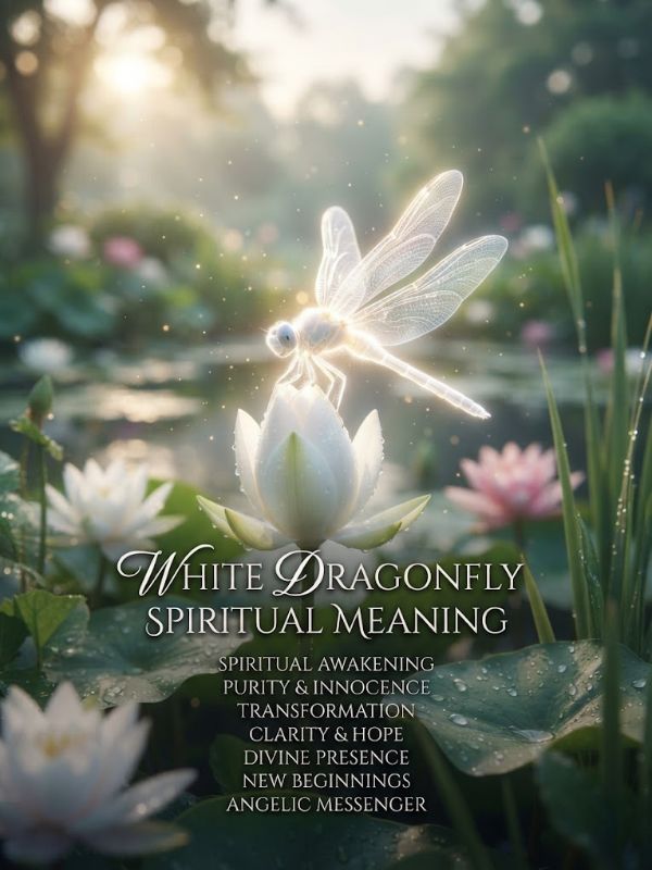 White Dragonfly Spiritual Meaning