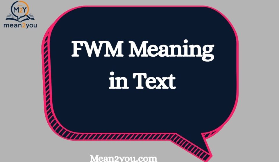 FWM Meaning in Text: What Does FWM Mean in Chat, Text & Slang?