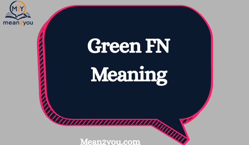 Green FN Meaning: What Does Green FN Mean in Text & Slang?