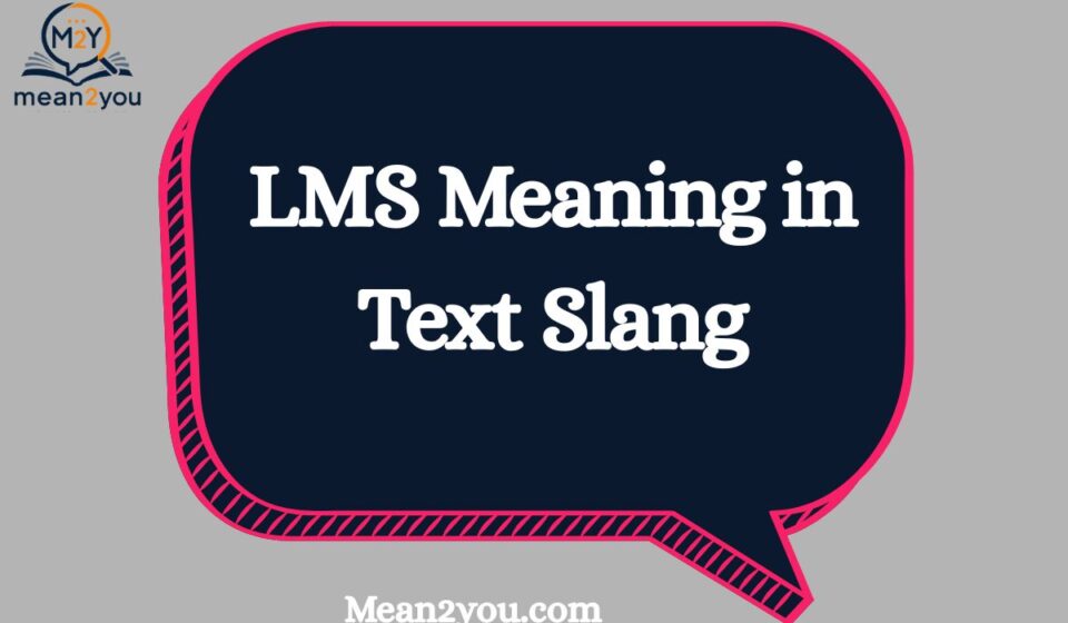 LMS Meaning in Text Slang: What Does LMS Mean in Texting & Social Media?