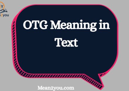 OTG Meaning in Text: What Does OTG Mean in Chat & Texting?