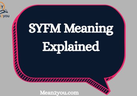 SYFM Meaning Explained: What Does SYFM Mean in Text?