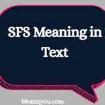 SFS Meaning in Text: What Does SFS Mean in Chat, Texting & Social Media? (2026)
