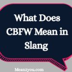 What Does CBFW Mean in Slang? Meaning, Definition & How to Use It in Text