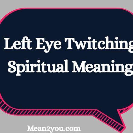 Left Eye Twitching Spiritual Meaning: What Does Left Eye Twitching Mean Spiritually? Signs, Beliefs & Symbolism (2026)