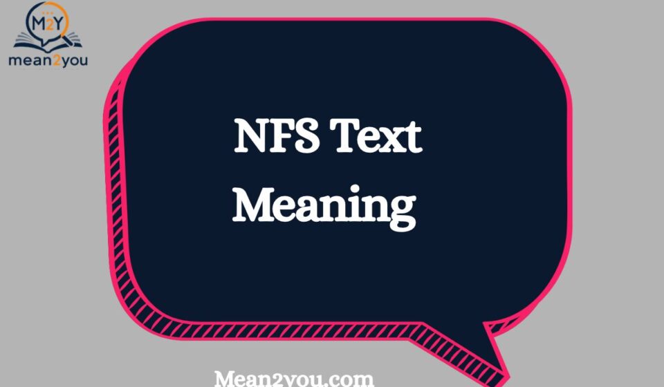 NFS Meaning in Text: What Does NFS Mean in Chat, Texting & Social Media? (2026)